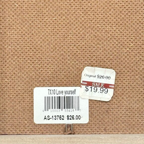 🩷3/$15🩷 Altar’d State Wood Framed Canvas Love Yourself Like I love You - Picture 4 of 4